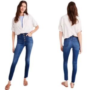Madewell 10” High-Rise Skinny Crop Jeans